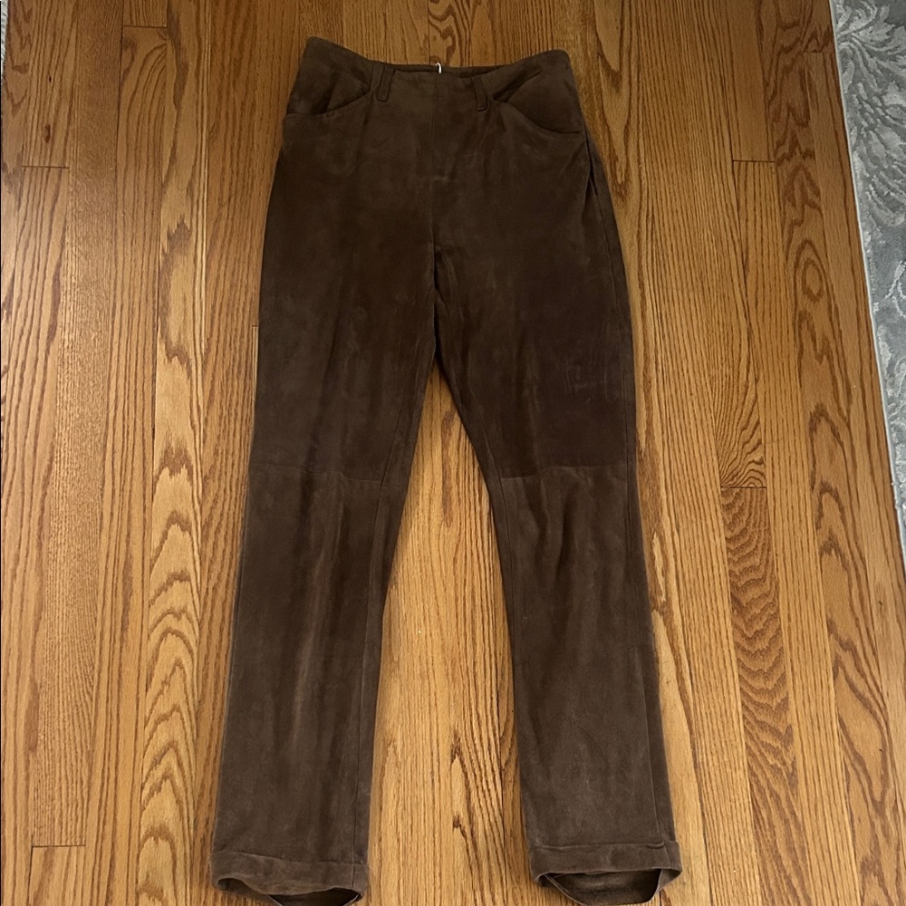 Vintage Ralph Lauren Suede Pants